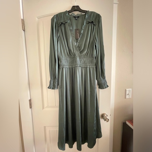 Current Air Surplice Bodice dress NWT size L - Picture 4 of 6